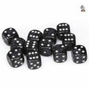 Chessex Speckled Ninja Set of 12 d6 Dice (CHX 25718) - Bea DnD Games