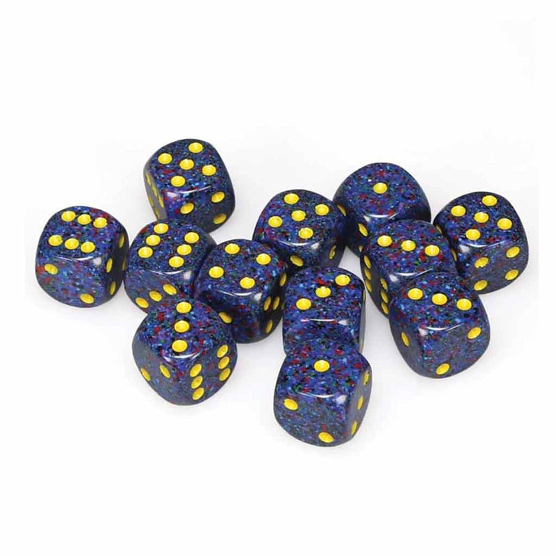 Chessex Speckled Twilight Set of 12 d6 Dice (CHX 25766) - Bea DnD Games