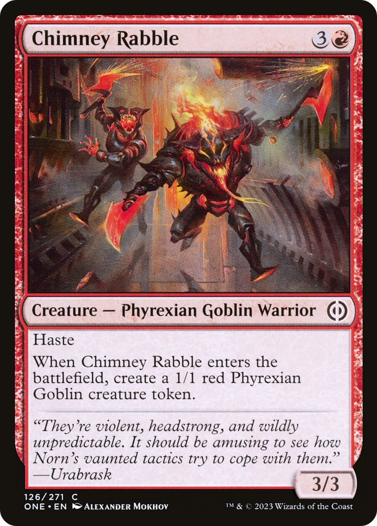 Chimney Rabble [Phyrexia: All Will Be One] - Bea DnD Games