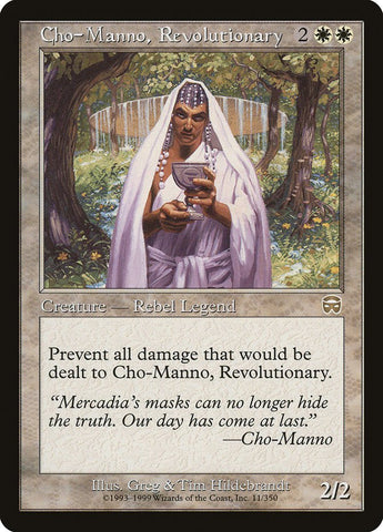 Cho-Manno, Revolutionary [Mercadian Masques] - Bea DnD Games
