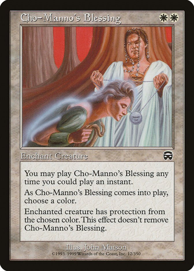 Cho-Manno's Blessing [Mercadian Masques] - Bea DnD Games
