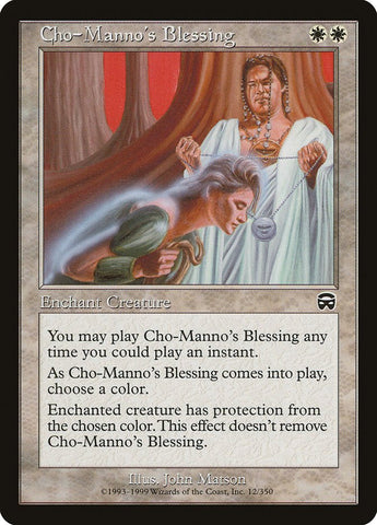 Cho-Manno's Blessing [Mercadian Masques] - Bea DnD Games