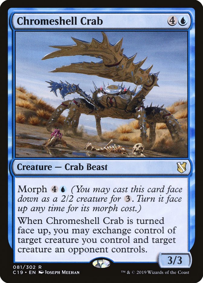 Chromeshell Crab [Commander 2019] - Bea DnD Games