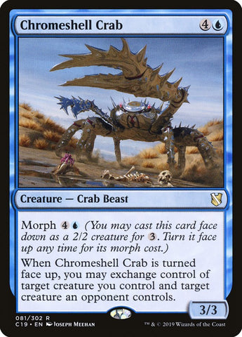 Chromeshell Crab [Commander 2019] - Bea DnD Games