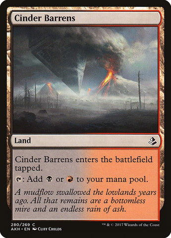 Cinder Barrens [Amonkhet] - Bea DnD Games