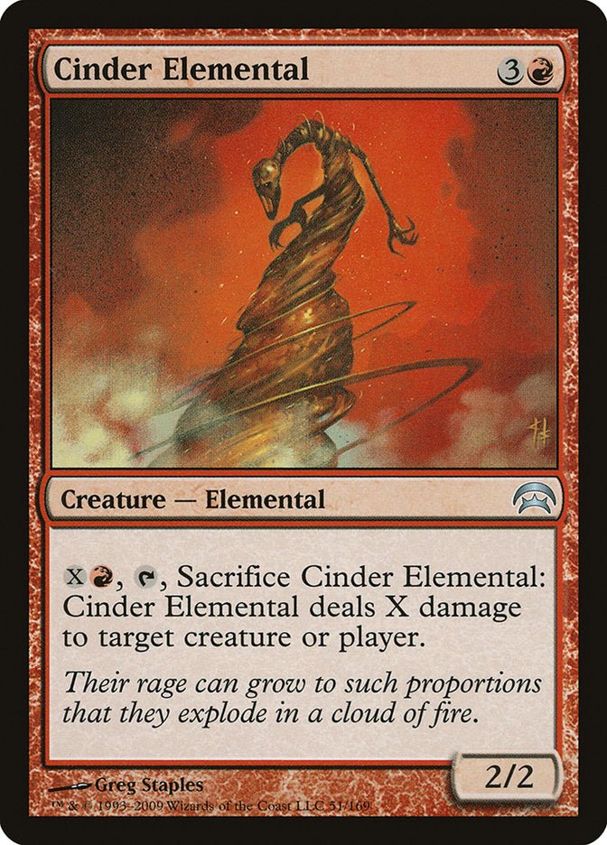 Cinder Elemental [Planechase] - Bea DnD Games