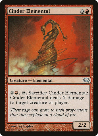 Cinder Elemental [Planechase] - Bea DnD Games