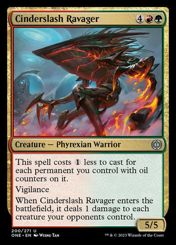 Cinderslash Ravager [Phyrexia: All Will Be One] - Bea DnD Games