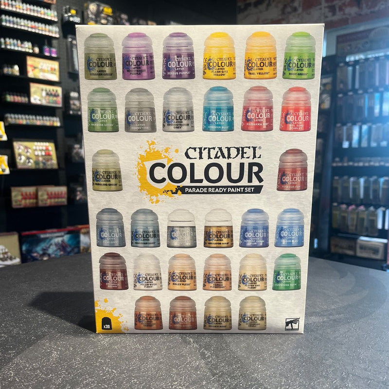 CITADEL COLOUR: PARADE READY PAINT SET - Just Games