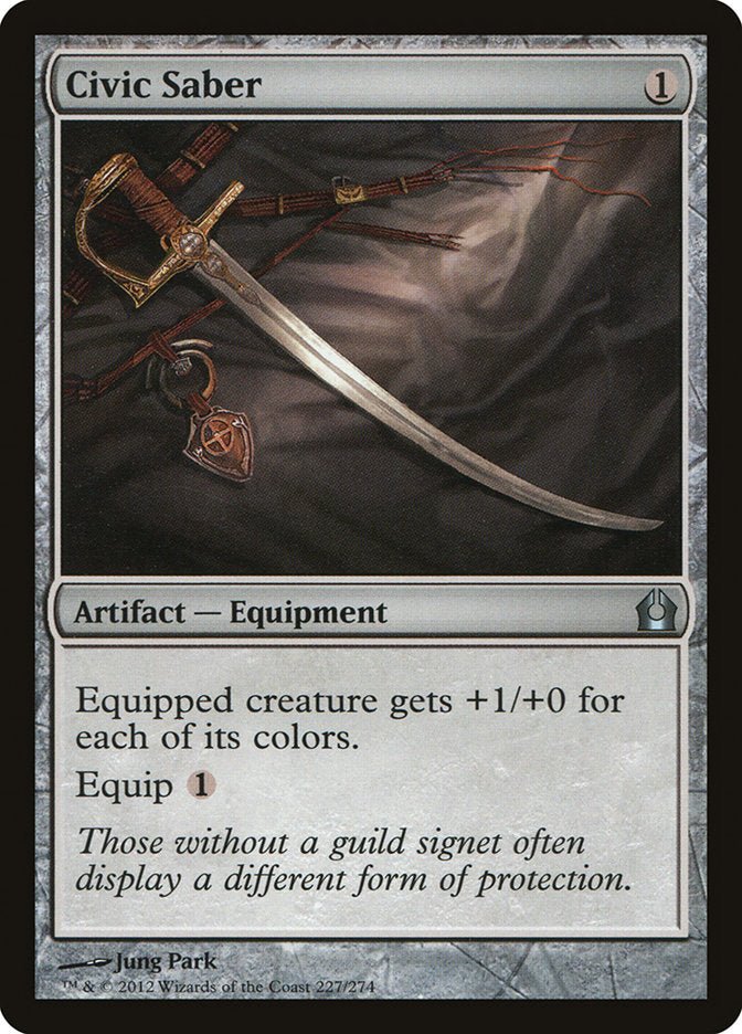Civic Saber [Return to Ravnica] - Bea DnD Games