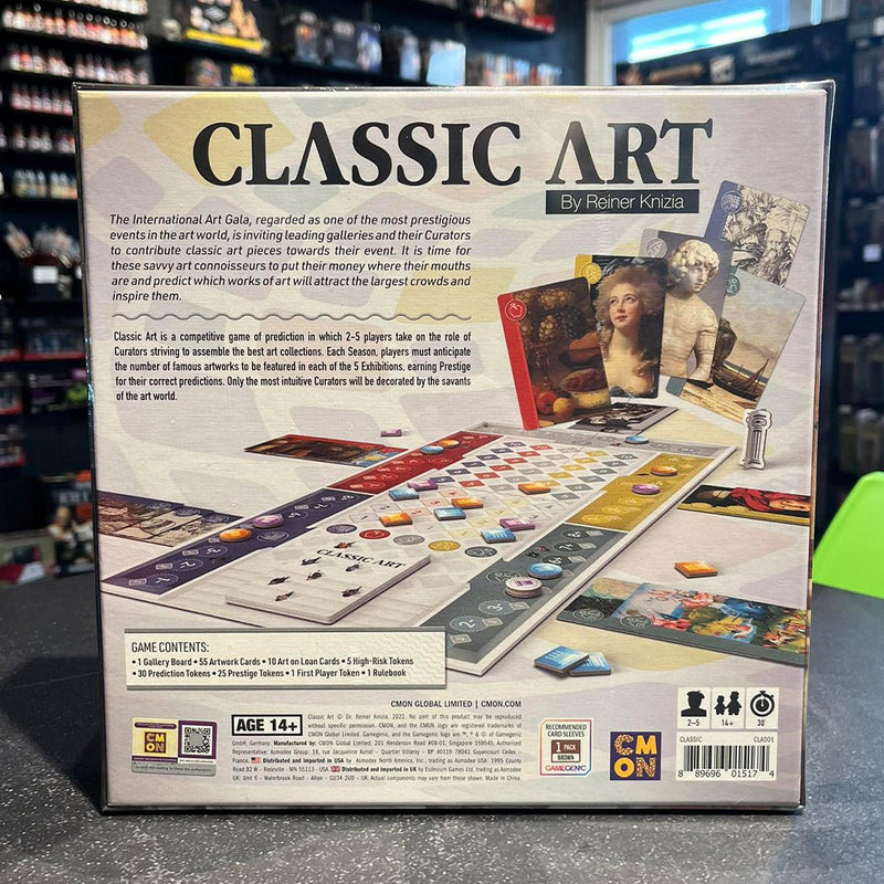 Classic Art | Board Game - Bea DnD Games