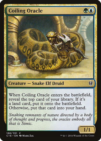 Coiling Oracle [Commander 2016] - Bea DnD Games