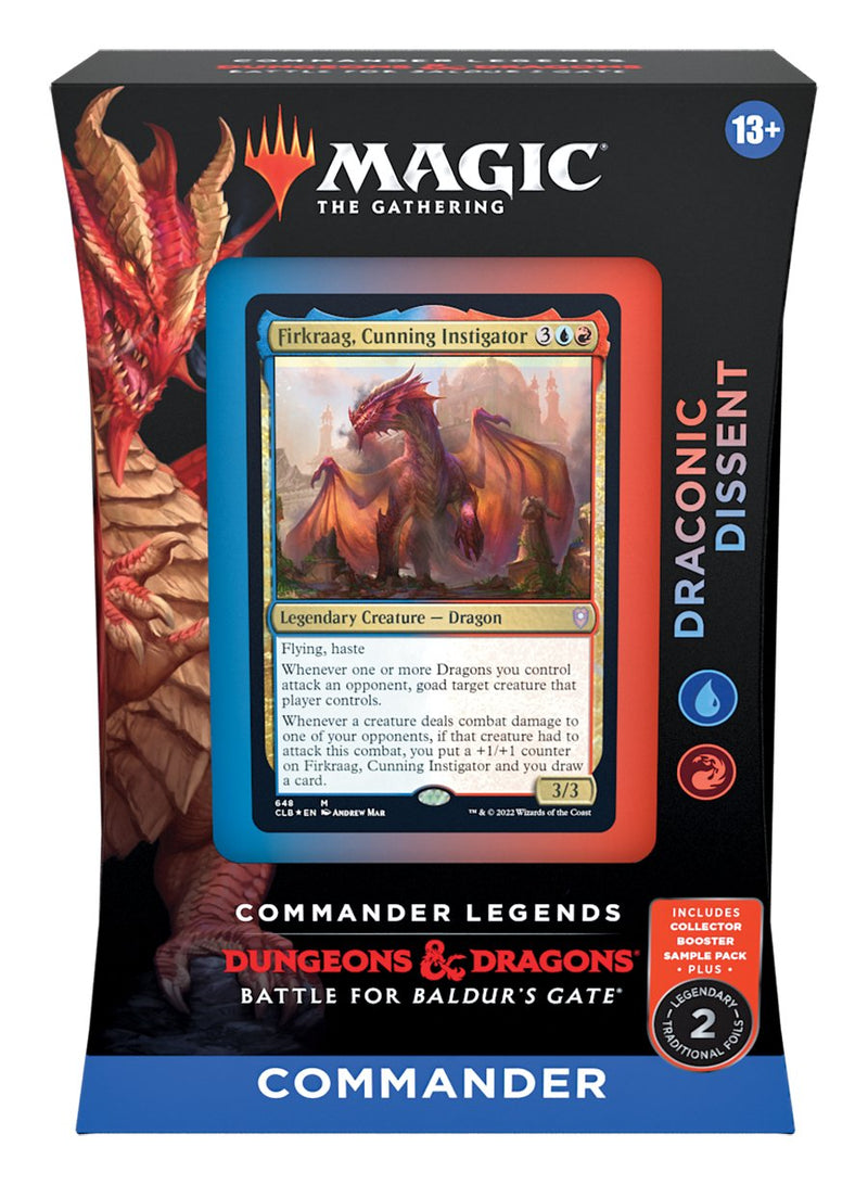Commander Legends: Battle for Baldur's Gate - Commander Deck (Draconic Dissent) - Bea DnD Games