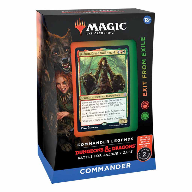 Commander Legends: Battle for Baldur's Gate - Commander Deck (Exit from Exile) - Bea DnD Games