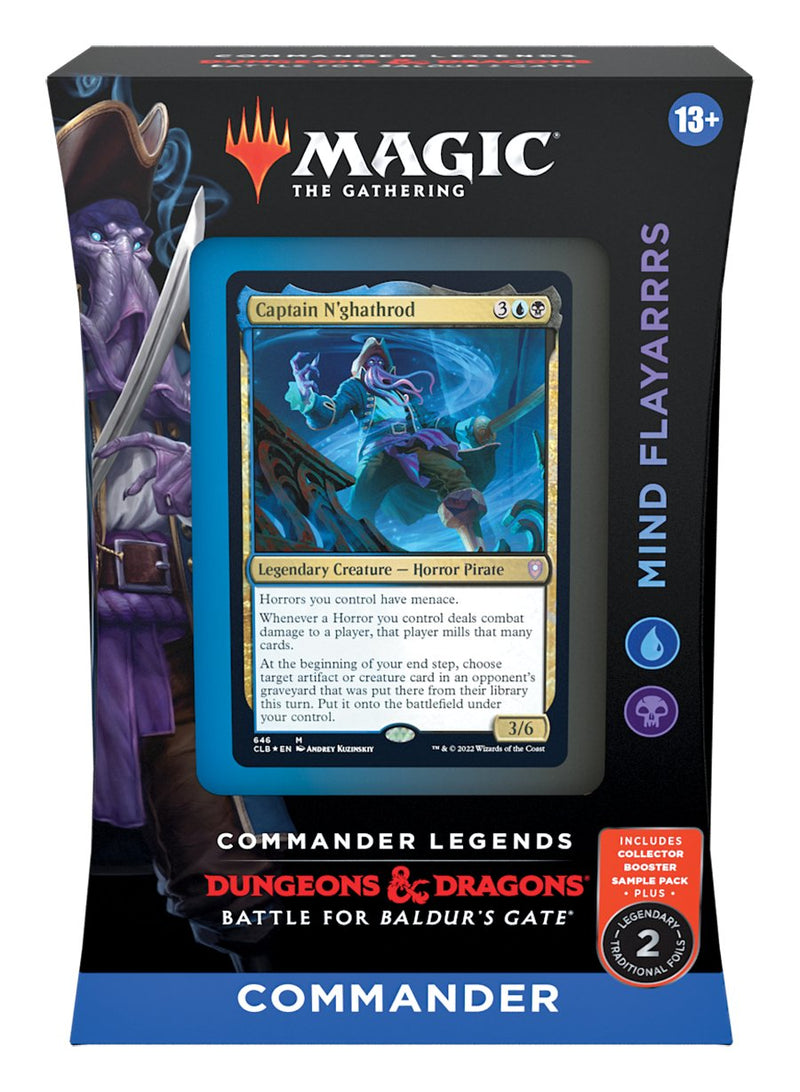 Commander Legends: Battle for Baldur's Gate - Commander Deck (Mind Flayarrrs) - Bea DnD Games