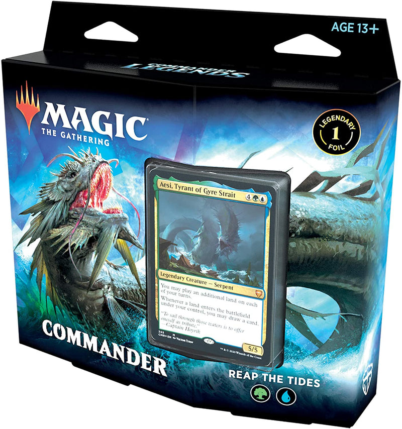 Commander Legends - Commander Deck (Reap the Tides) - Bea DnD Games