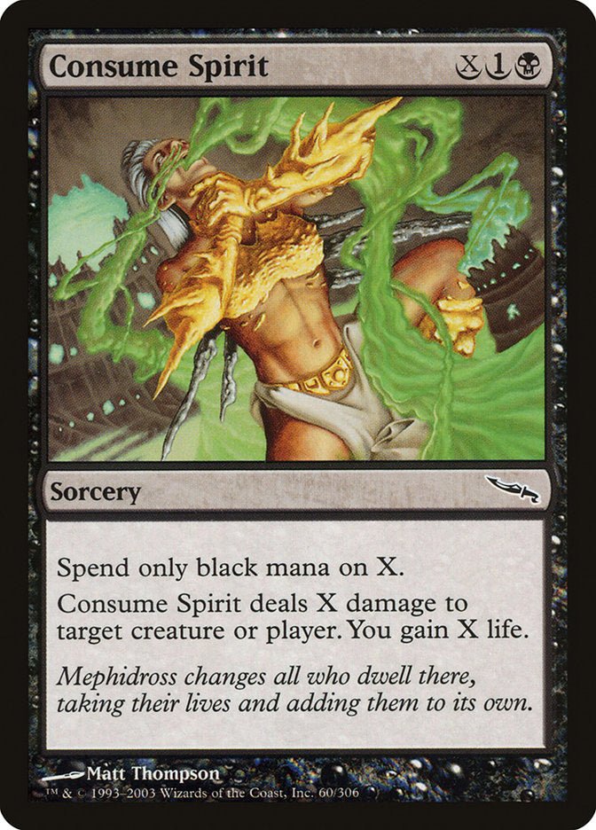 Consume Spirit [Mirrodin] - Bea DnD Games