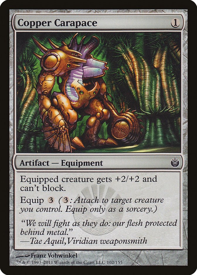 Copper Carapace [Mirrodin Besieged] - Bea DnD Games