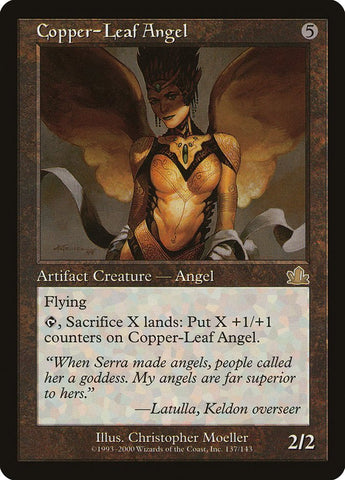 Copper-Leaf Angel [Prophecy] - Bea DnD Games