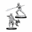 Coralhelm Commander & Halimar Wavewatch (Merfolk) - Magic the Gathering Unpainted Miniatures - Bea DnD Games