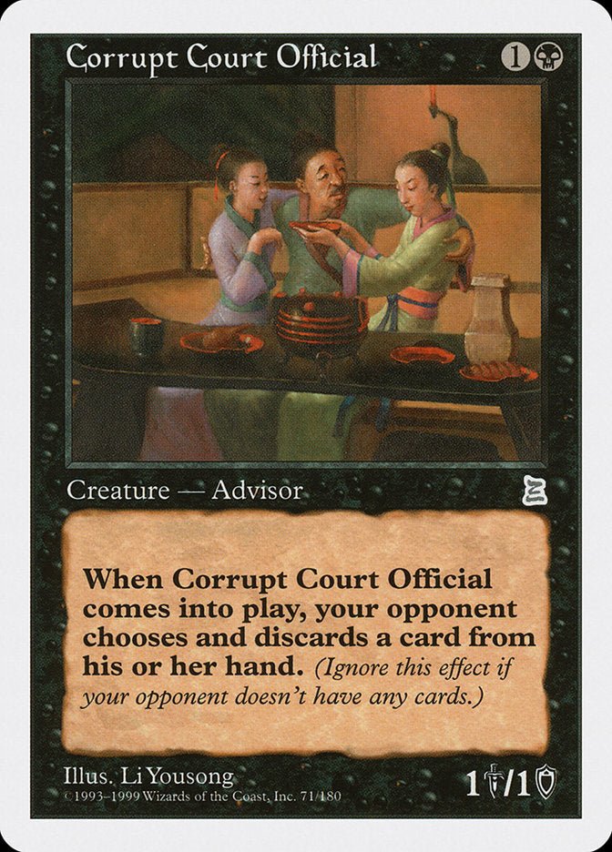 Corrupt Court Official [Portal Three Kingdoms] - Bea DnD Games