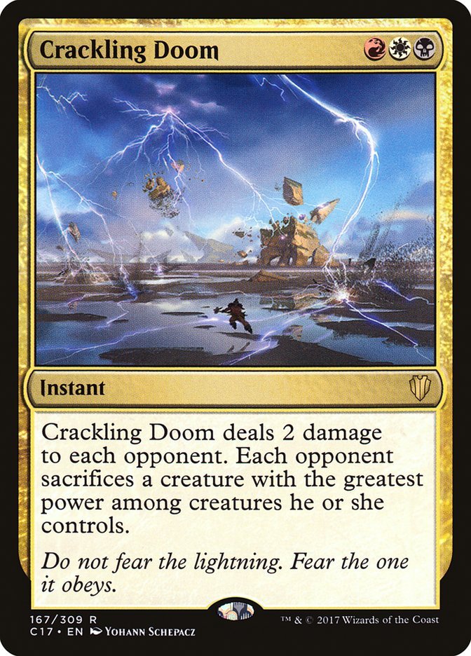 Crackling Doom [Commander 2017] - Bea DnD Games