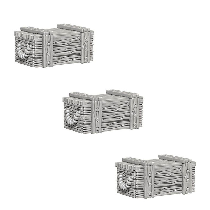 Crates - Deep Cuts Unpainted Miniatures - Bea DnD Games