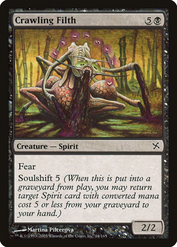 Crawling Filth [Betrayers of Kamigawa] - Bea DnD Games