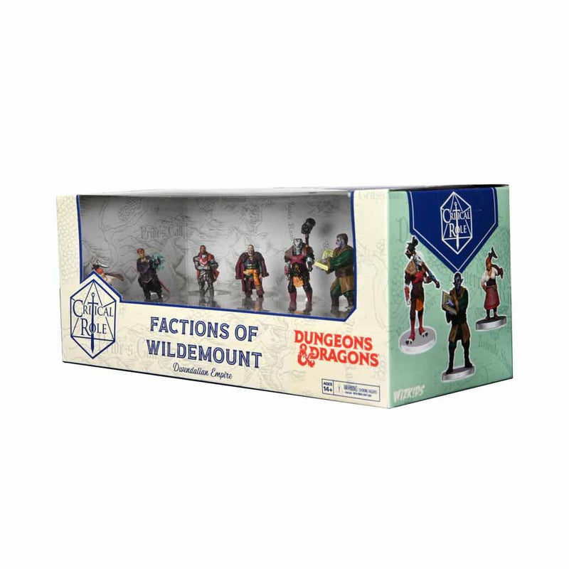 Critical Role Factions of Wildemount Prepainted Miniatures Dwendalian Empire Box Set - Bea DnD Games