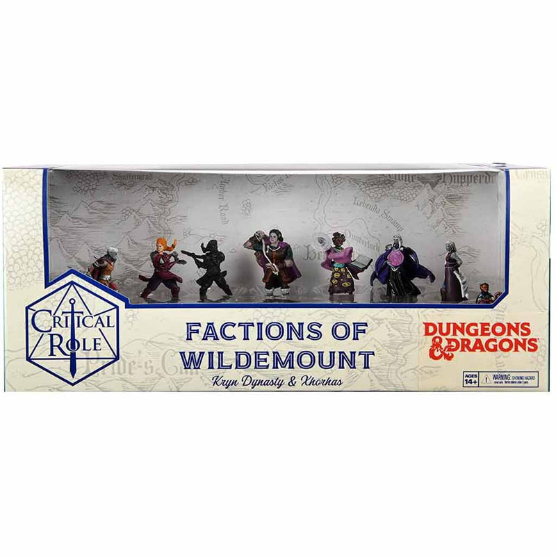 Critical Role Factions of Wildemount Prepainted Miniatures Kryn Dynasty & Xhorhas Box Set - Bea DnD Games