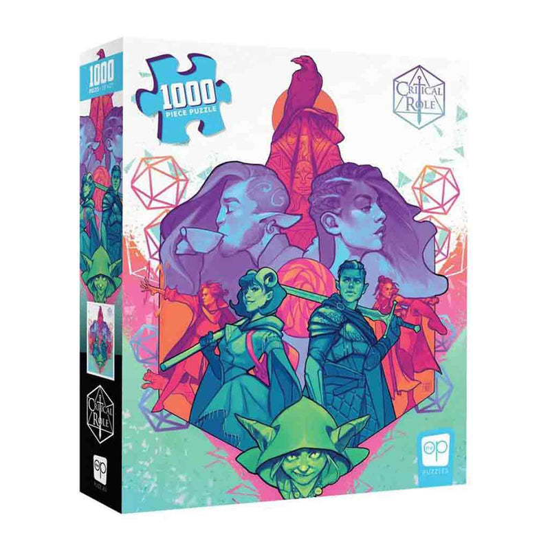 Critical Role "Mighty Nein" Puzzle - 1,000 Piece Puzzle - Bea DnD Games