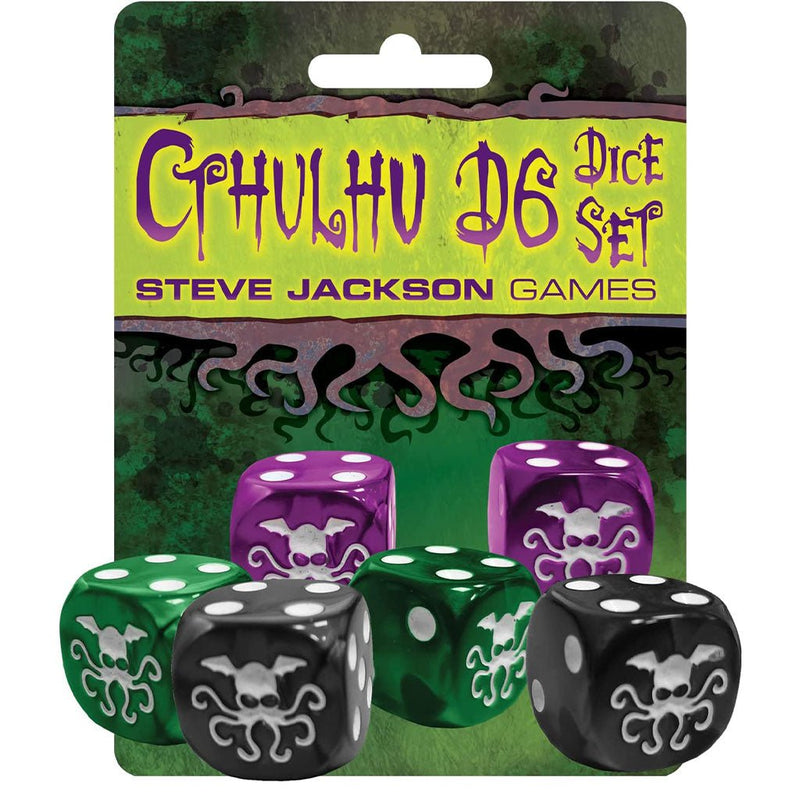 Cthulhu D6 Dice Set (6d6's) - Bea DnD Games