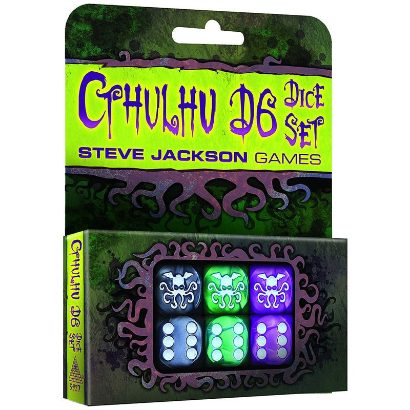 Cthulhu D6 Dice Set (6d6's) - Bea DnD Games