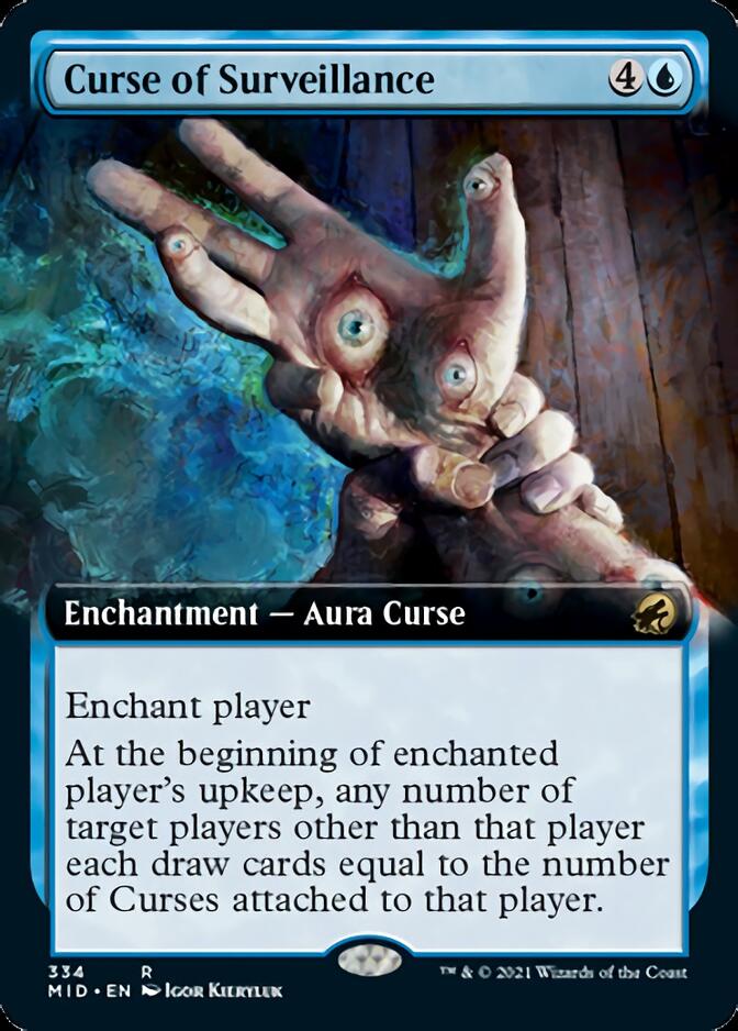 Curse of Surveillance (Extended Art) [Innistrad: Midnight Hunt] - Bea DnD Games