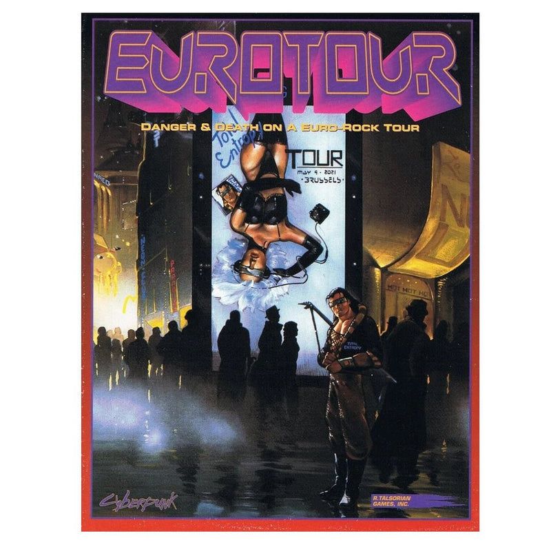 Cyberpunk 2020: Eurotour - Experience the Thrilling Adventures of Jack Entropy's Epic European Journey - Bea DnD Games