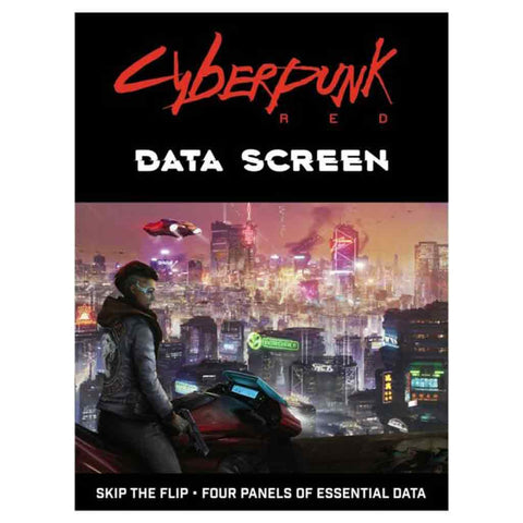 Cyberpunk Red RPG Data Screen - Bea DnD Games