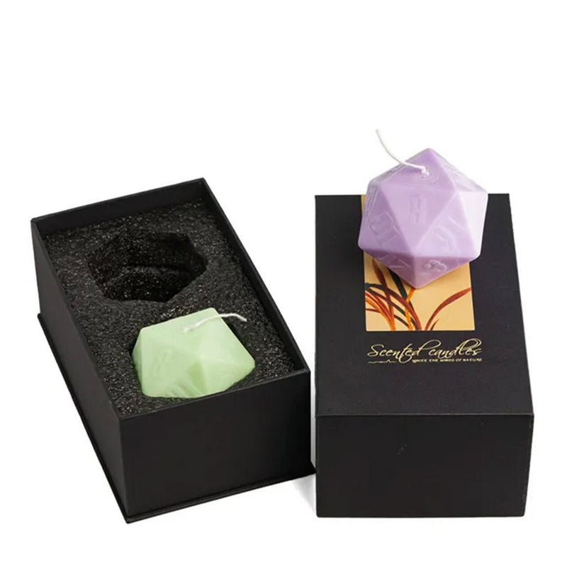 D20 Dice Candles (set of 2) - Bea DnD Games