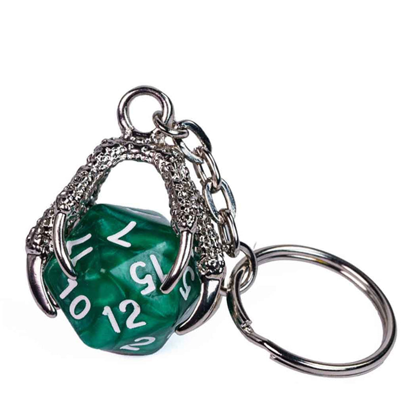 D20 Dragon Claw Keychain - Bea DnD Games