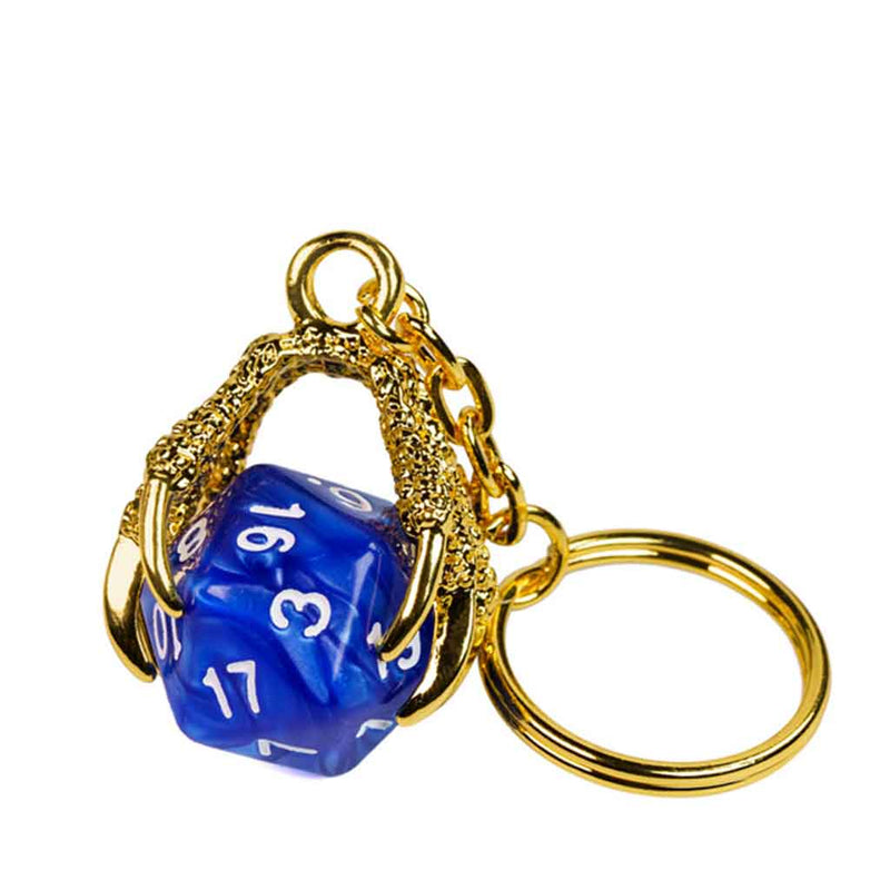 D20 Dragon Claw Keychain - Bea DnD Games