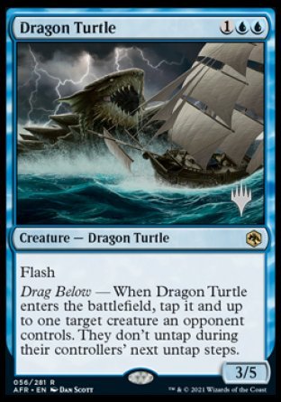 Dragon Turtle (Promo Pack) [Dungeons & Dragons: Adventures in the Forgotten Realms Promos]