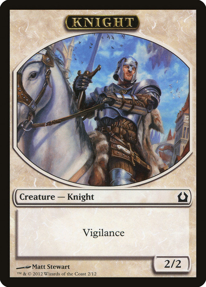 Knight Token [Return to Ravnica Tokens]