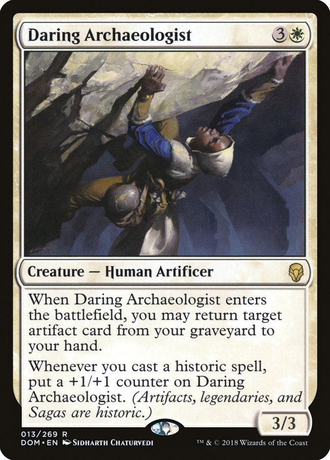 Daring Archaeologist [Dominaria] - Bea DnD Games