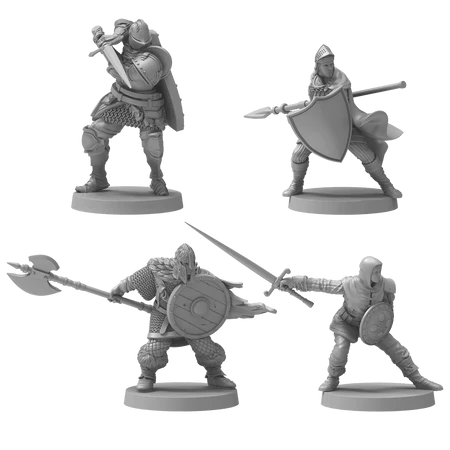 Dark Souls Roleplaying Game - Unkindled Heroes Pack 1 - Bea DnD Games