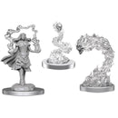 Dark Spellcaster & Flameskulls - Nolzur's Marvelous Unpainted Miniatures - Bea DnD Games
