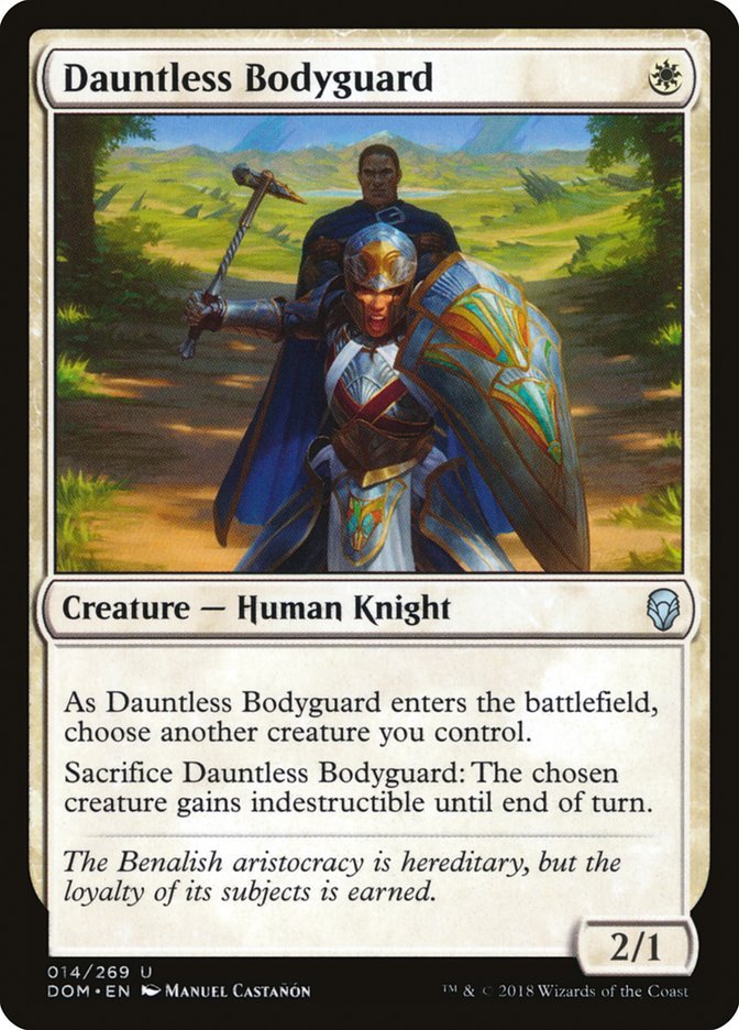 Dauntless Bodyguard [Dominaria] - Bea DnD Games