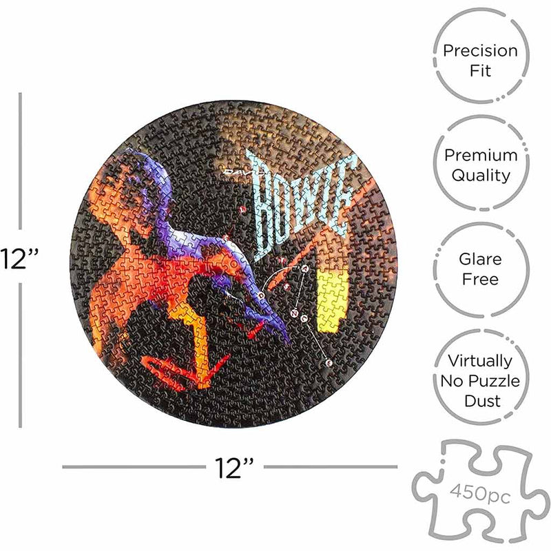 David Bowie Picture Disc Puzzle 450 pieces - Bea DnD Games