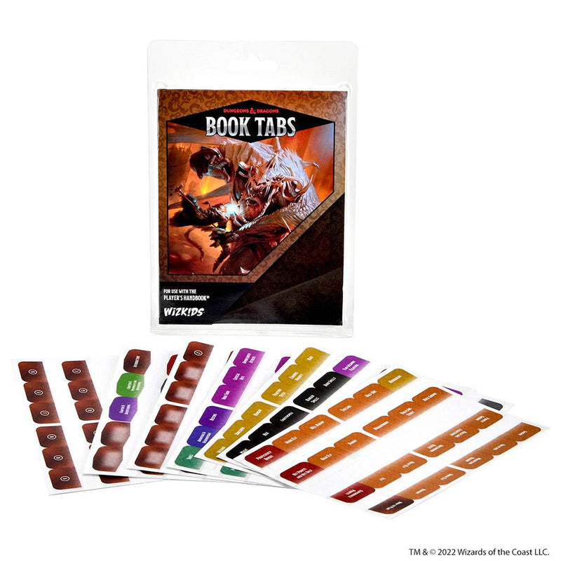 D&D Book Tabs Players Handbook - Bea DnD Games