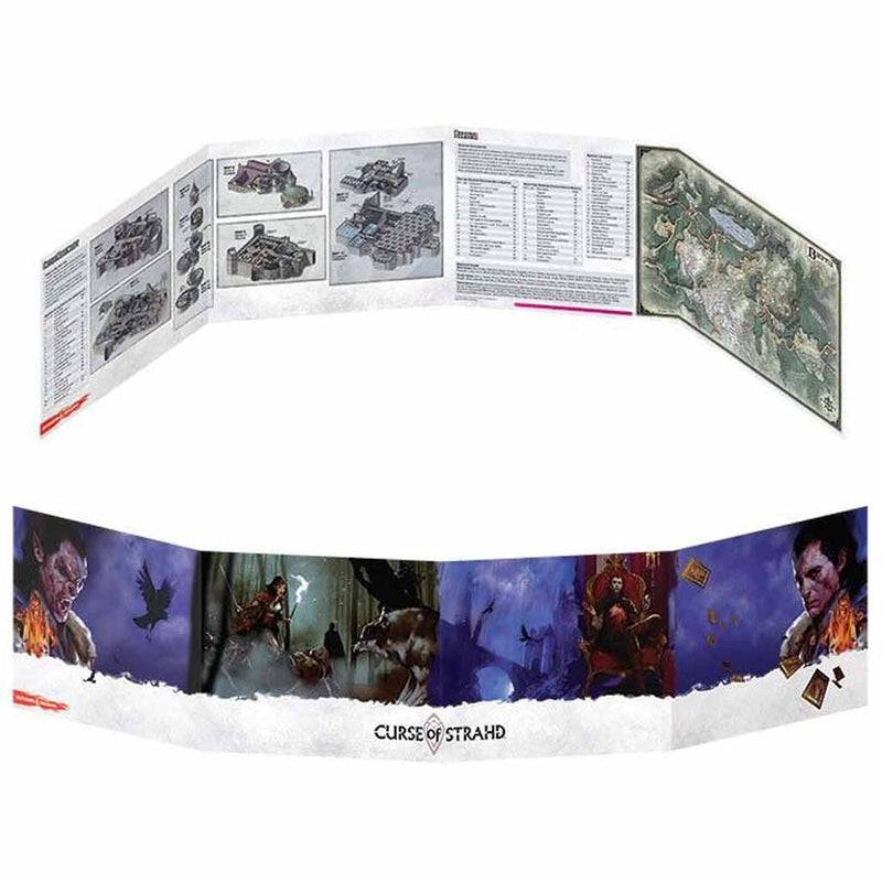 D&D Curse of Strahd DM Screen - Bea DnD Games