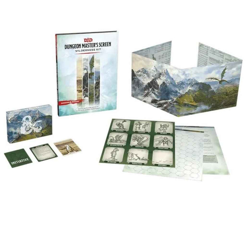 D&D Dungeon Master's Screen Wilderness Kit - Bea DnD Games