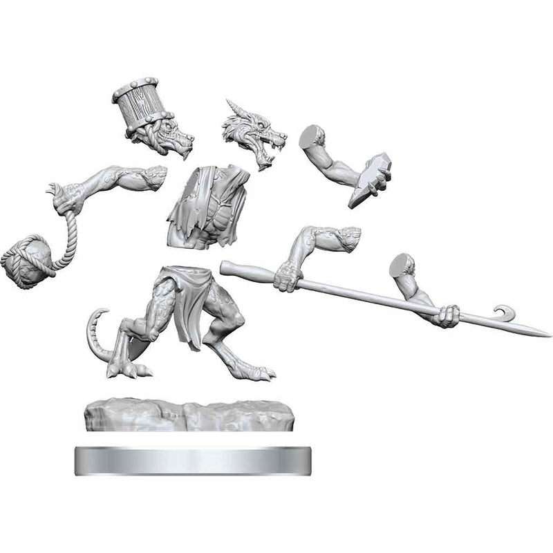 D&D Frameworks Kobold Multi Pack (7 Miniatures) - Bea DnD Games
